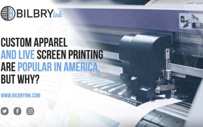 Custom Apparel and Live Screen Printing are Popular in America, but why?